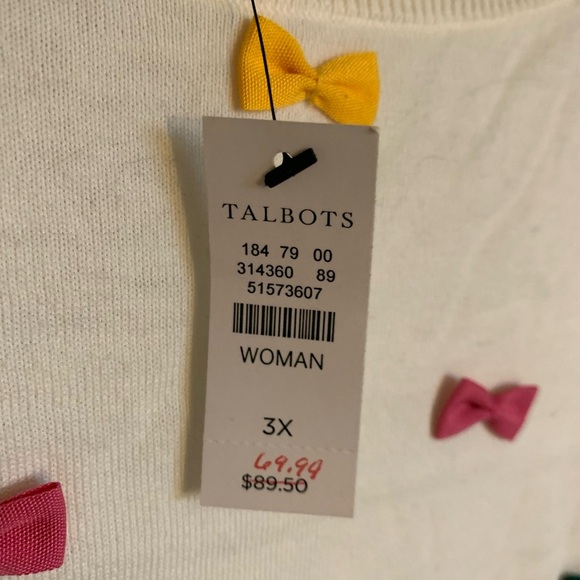 Talbots Short Sleeve Sweater - Picture 6 of 6